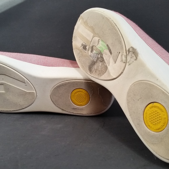 FITFLOP Ballerina Canvas Two Tone Color Sz 10 - Picture 6 of 6